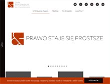 Tablet Screenshot of kancelaria-banasik.pl